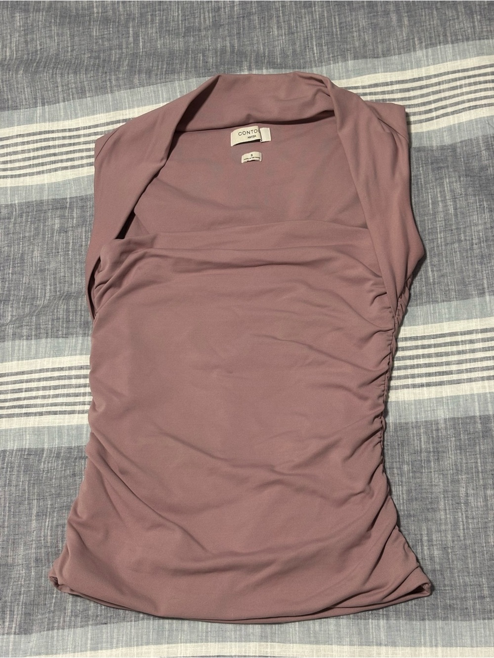 Aritzia Dusty Rose Ruched Camisole
